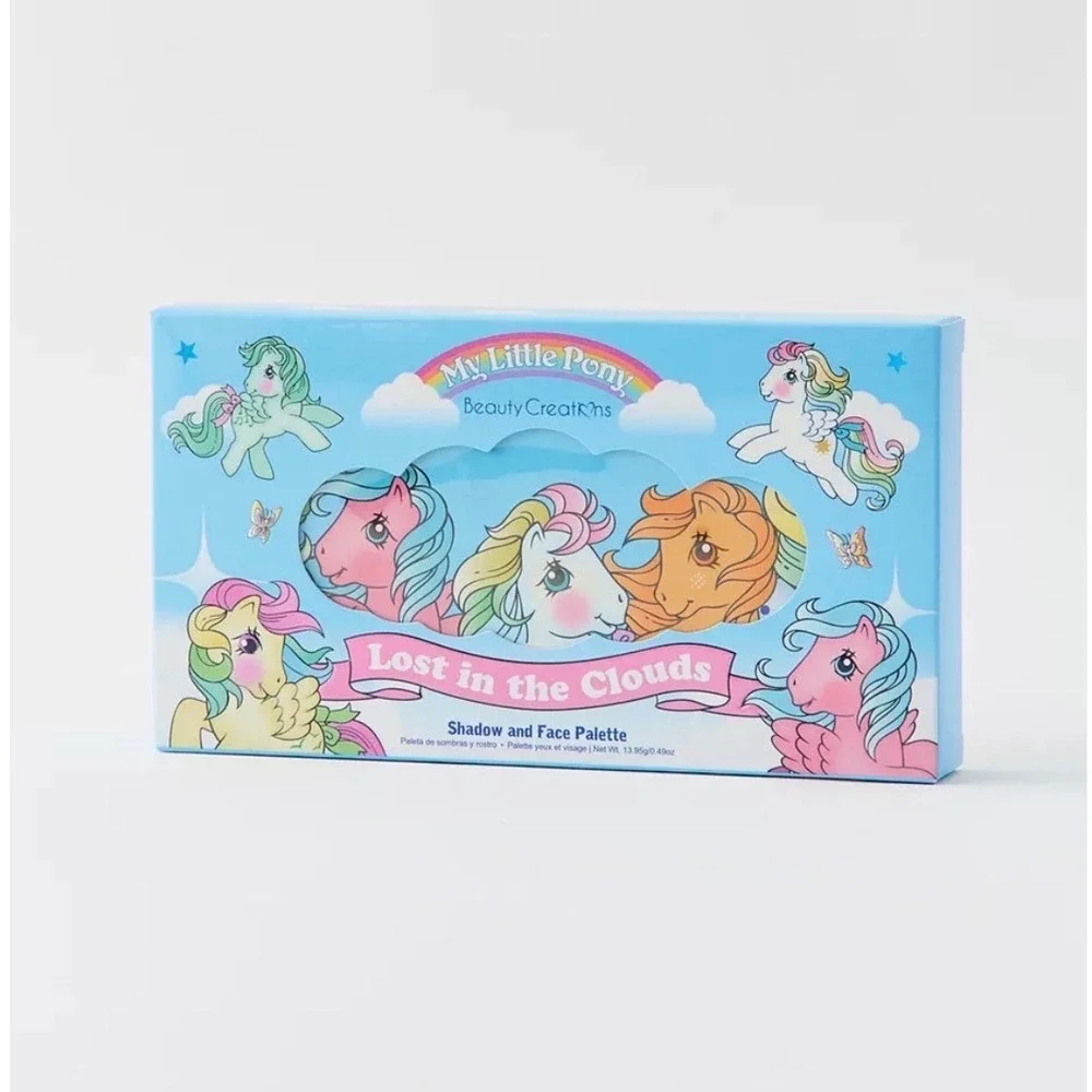 Beauty Creations My Little Pony Lost in the Clouds Shadow and Face Palette New
